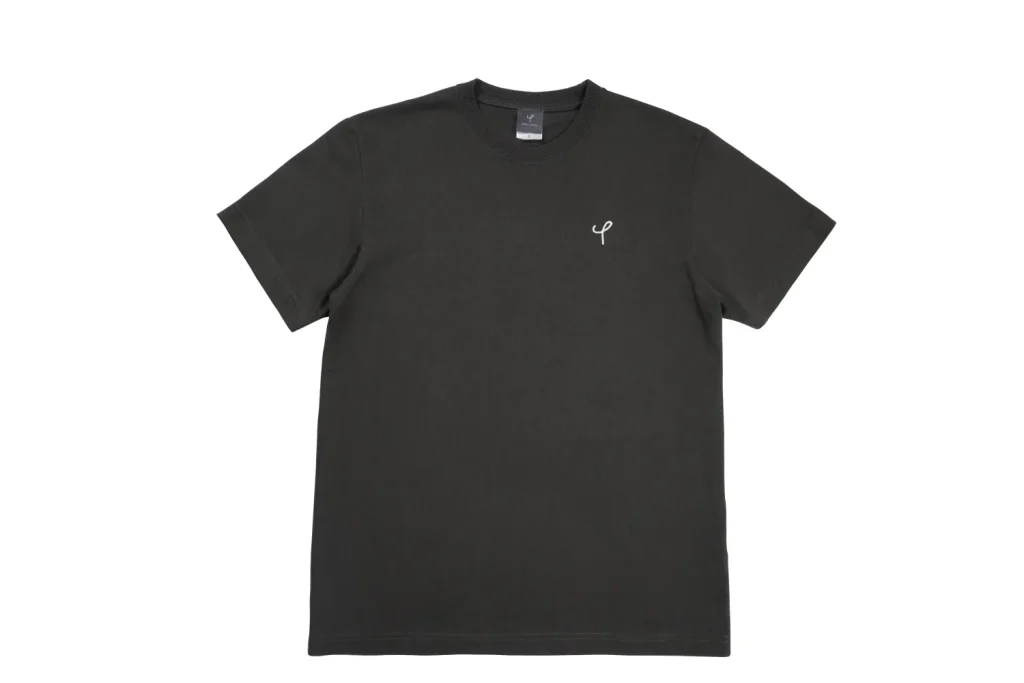 オリジナルブランド 「your scene」 オーガニックコットンロゴTシャツ（スミ）